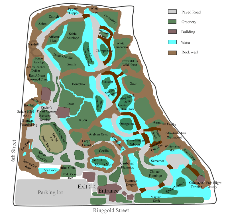 zoo map